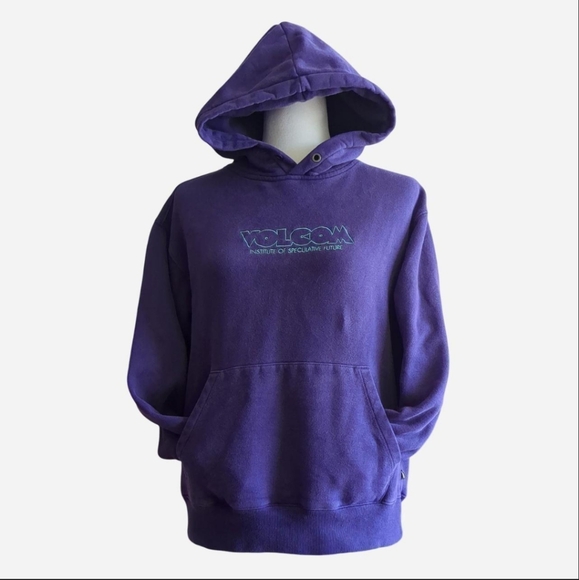 VOLCOM FEATURED ARTIST MAX LOEFFLER Purple Size Small - Picture 4 of 10